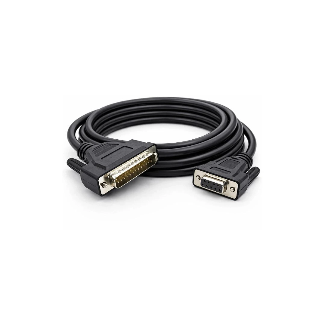 DKURVE DB9 Female to DB25 Male RS-232 Serial Cable – 1.8m