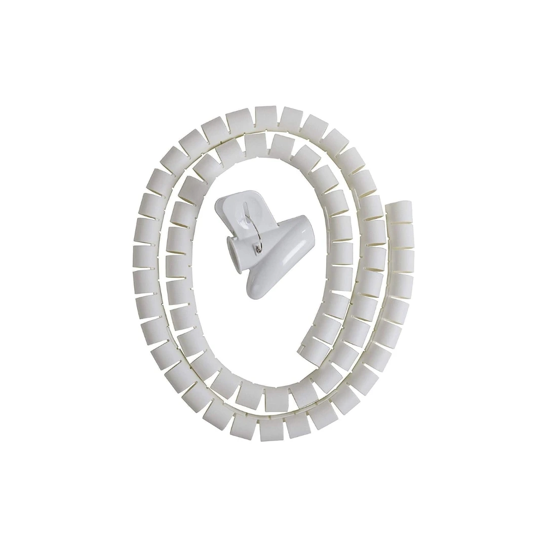 Cable Zipper Cord Organizer 1.5m – Wire Management Sleeve (22–28mm)